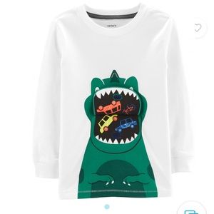 (5/$25) Carters Dinosaur shirt